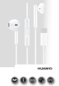 ОРИГИНАЛЬНЫЕ НАУШНИКИ HUAWEI CM33 USB TYPE C P20 PRO