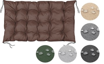 Садовая подушка 120х80 см для качелей из поддонов, водонепроницаемая, коричневая