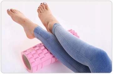 РОЛИК ДЛЯ ТРЕНИРОВОЧНОГО МАССАЖА CROSSFIT РОЛИКОВЫЙ МАССАЖЕР 33х13