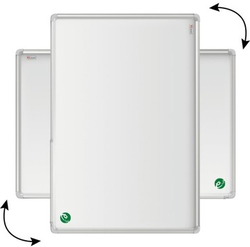 Керамическая магнитная доска 400х120см для школы + подарки