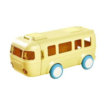 Cute Bus Shape Cup for Kids Portable Water Cup In