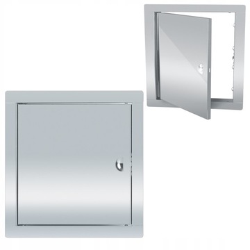 DRZWICZKI REWIZYJNE METALOWE ZATRZASK 30x30cm