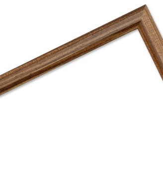 Коричневая деревянная классическая фоторамка 15x21