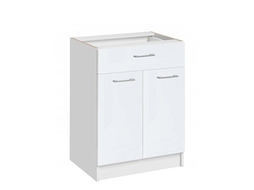 ecoModel Szafka stojąca DS6/1 Biały Struktura