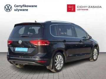 Volkswagen Touran III 1.4 TSI 150KM 2017 Volkswagen Touran TSI 150KM Highline 7 os. LED Top Keyless Nawigacja, zdjęcie 4