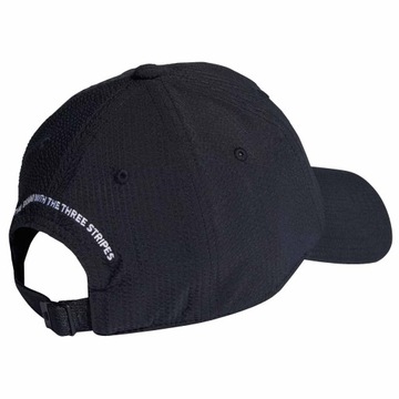 ADIDAS SEERSUCKER DAD CAP CZAPKA Z DASZKIEM BEJSBOLÓWKA CZARNA