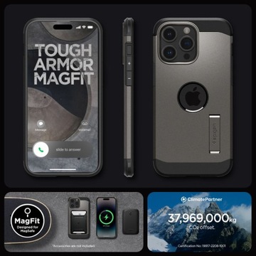 SPIGEN TOUGH ARMOR — ПРОЧНЫЙ КОРПУС С MAGSAFE CASE ДЛЯ IPHONE 15 PRO