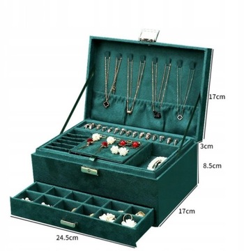 Шкатулка-органайзер для драгоценностей, подарок для НЕЕ