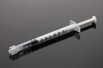 Strzykawki typu luer lock 1ml 10 sztuk