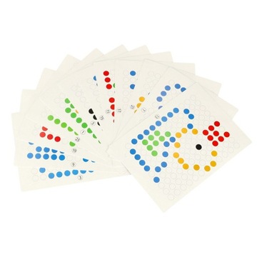 Магнитная доска-мозаика с кроликом 32 х 23,5 см.