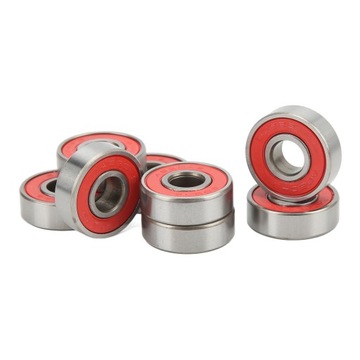 8шт 608RS ABEC 9 шарикоподшипник из углеродистой стали герметичные подшипники