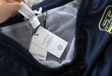 Calvin Klein spodenki kąpielówki granatowe S ORG