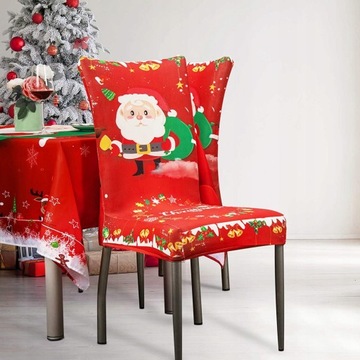 РОЖДЕСТВЕНСКИЙ НАБОР СКАРЕТИ ПОКРЫТИЯ НА СТУЛ