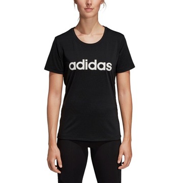 XS Koszulka damska adidas W D2M Lo Tee czarna DS8724 XS