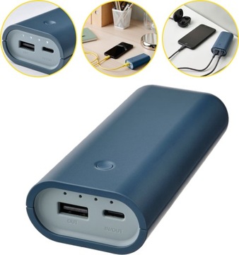 Powerbank 5200mAh 3.0 USB-C 12W IKEA VARMFRONT granatowy