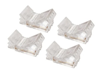 РАЗЪЕМ ДЛЯ БЕСПЛАТНОЙ СВЕТОДИОДНОЙ ЛЕНТЫ COB 8 мм IP20 ЗАЖИМ ПРЯМОЙ