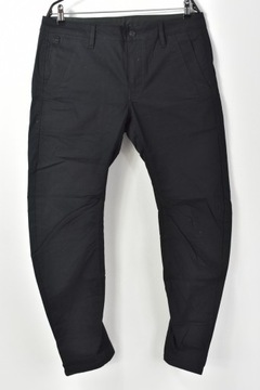 G-STAR RAW 3D SLIM SPODNIE MĘSKIE BLACK W35 L32