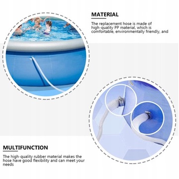 Замена трубки ванны на фильтр для бассейна, 2 шт.