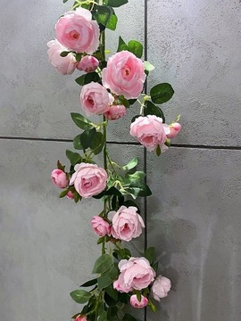 Girlanda z kwiatów róży 125 cm