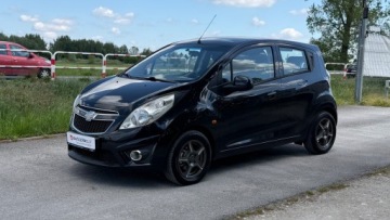 Chevrolet Spark II 2010 Chevrolet Spark Raty tylko 116tys km Zarej w PL Swiezy import Klimatyzacja, zdjęcie 3