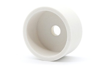 ŚCIERNICA GARNKOWA WALCOWA 100x50x20 mm BIAŁA TYP6