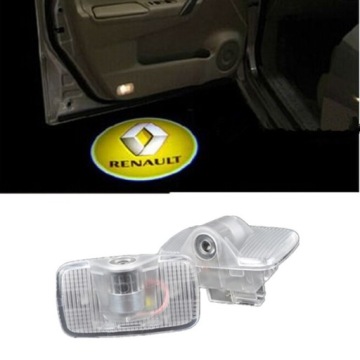 ДВЕРНОЙ ПРОЕКТОР СВЕТОДИОДНЫЙ ЛОГОТИП RENAULT KOLEOS 2008-2016 гг.