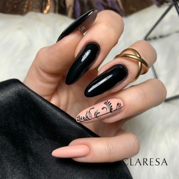 Бежевый гибридный лак для ногтей Claresa Nude Color Choice
