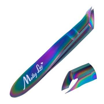 CĄŻKI NOŻYCZKI DO WYCINANIA SKÓREK MANICURE RAINBOW 4mm