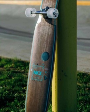 Лонгборд для танцев NKX Geometric Walnut Green, 117 см