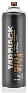 MONTANA LOW PRESSURE SPRAY FARBA NA BAZIE BITUMU CZARNA MATOWA 500ML