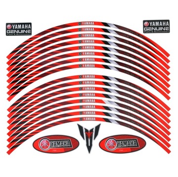 НАКЛЕЙКИ НА ДИСКИ ПОЛОСКИ КОЛЕСА YAMAHA SUZUKI APRILIA