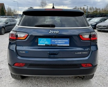 Jeep Compass II SUV Plug-In Facelifting 1.3 GSE T4 190KM 2022 Jeep Compass 4xe,Limited,4x4,Gwarancja, zdjęcie 5