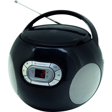 Boombox CD FM funkcja audiobooka sieciowo-bater.
