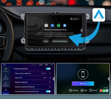 РАДИО 9 ДЮЙМОВ ANDROID GOLF VI 6 VW PASSAT B6 B7