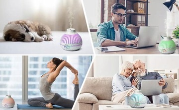 Dyfuzor Aroma 400ml URAMAZ Ultradźwiękowy