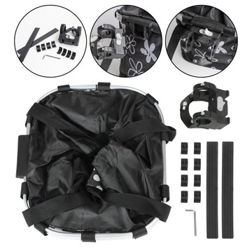 КОРЗИНА ДЛЯ ВЕЛОСИПЕДА, РУЛЬ, КОРЗИНА ДЛЯ ВЕЛОСИПЕДА, СУМКА ДЛЯ ВЕЛОСИПЕДА + РУЧКА