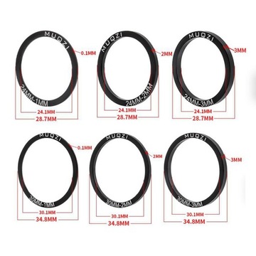 Уплотнения каретки кривошипа велосипеда 24MM T1MM T3MM