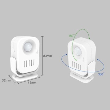 Детектор движения, тревожный звонок, звонок магазина,