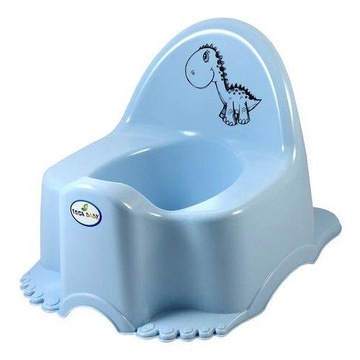 TEGA BABY Nocnik ECO DINOZAUR niebieski