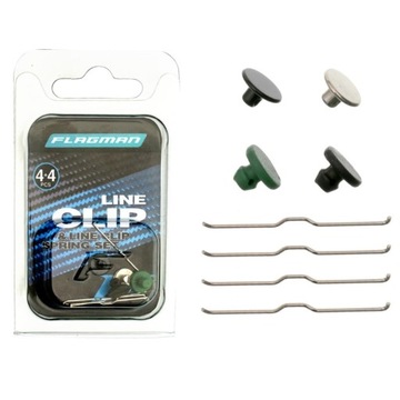 FLAGMAN ZAPASOWE KLIPSY DO KOŁOWROTKA 4 SZT