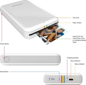 Портативный цифровой фотопринтер Polaroid ZIP