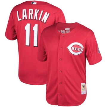 koszulka baseballowa Barry Larkin Cincinnati Reds