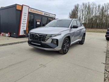 Hyundai Tucson IV 2023 Hyundai Tucson 1,6 hybrid 180KM N-line alcantara navi kamera oplacony 1.6