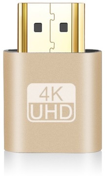 ЭМУЛЯТОР МОНИТОРА АДАПТЕР-ЗАглушКА HDMI VGA 4K