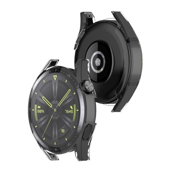 СИЛИКОНОВЫЙ МЕТАЛЛИЧЕСКИЙ КОРПУС ДЛЯ ЧАСОВ HUAWEI GT3 GT 3 42 мм