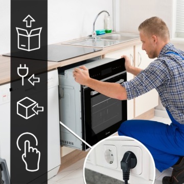 KKT Kolbe EB8317HC Встраиваемая духовка 60 см Приложение Smart WiFi