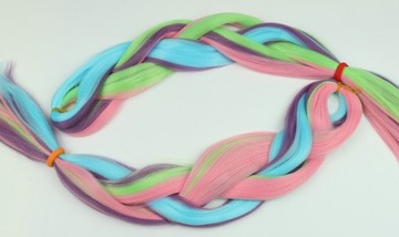 СИНТЕТИЧЕСКИЕ волосы для наращивания косичек в стиле омбре.