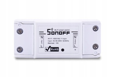 ИНТЕЛЛЕКТУАЛЬНЫЙ ПЕРЕКЛЮЧАТЕЛЬ WIFI SONOFF BASIC R2 EWELINK
