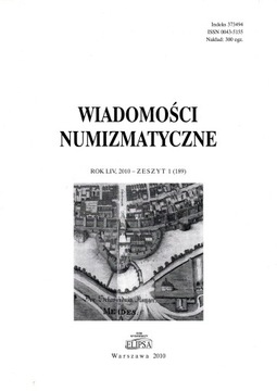 Wiadomości Numizmatyczne 189/2010