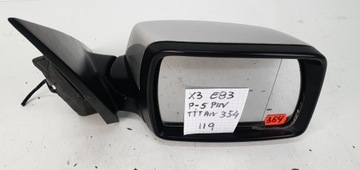 BMW E83 ZRCÁTKO PRAVÉ POUZDRO VLOŽKA 5 PIN TITAN NR 119
